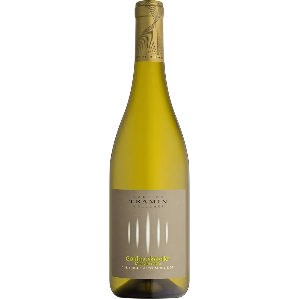 Goldmuskateller DOC von der Kellerei Tramin bei Weinwelt Probst, aromatisch und elegant
