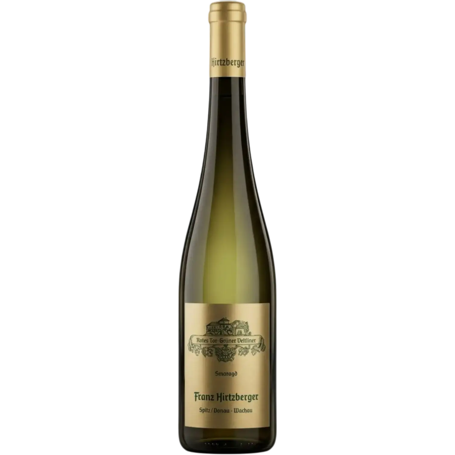 Grüner Veltliner Smaragd Rotes Tor Hirtzberger aus der Wachau, kraftvoller Weißwein mit Würze und Mineralität