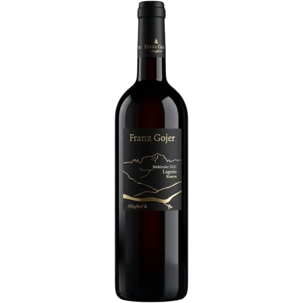 Lagrein Riserva Glögglhof kräftiger Rotwein mit dunklen Beeren, Schokolade