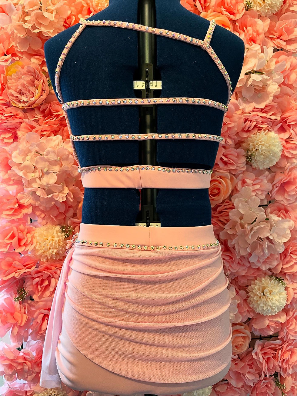 Thumbnail: Light Pink 2 Piece Costume