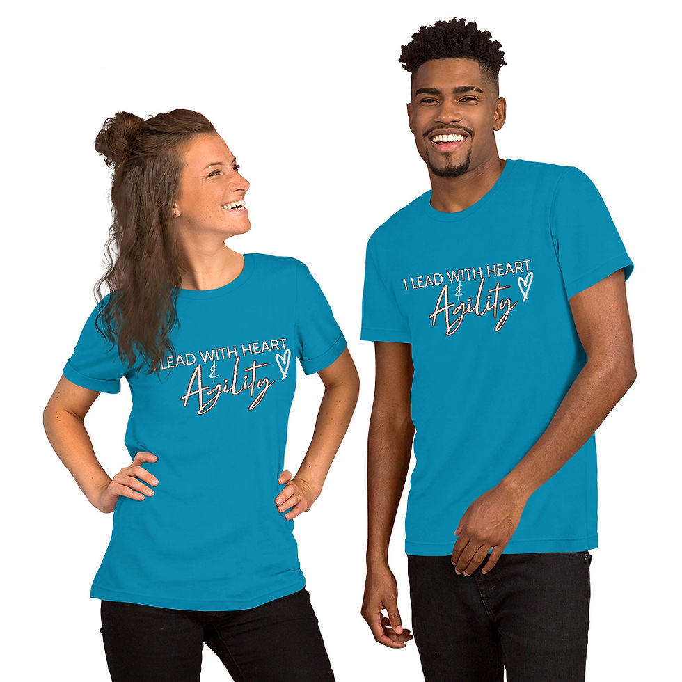 Thumbnail: I Lead With Heart & Agility T-Shirt (Unisex)