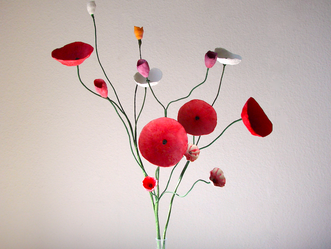 L'arte dei fiori di cartapesta di Alessandra Fabre Repetto