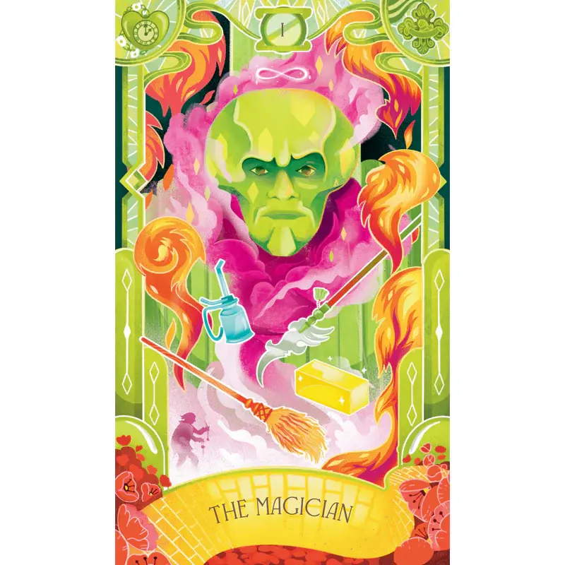 Thumbnail: Wizard of Oz Tarot Deck and Guidebook, The 