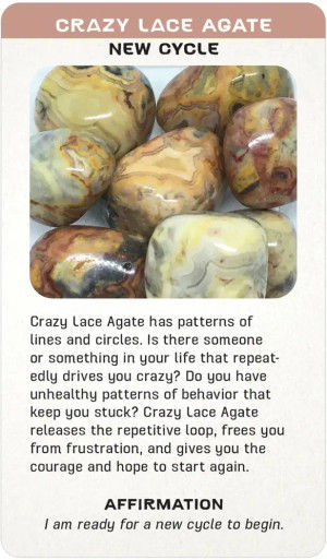 Thumbnail: Crystal Message Cards