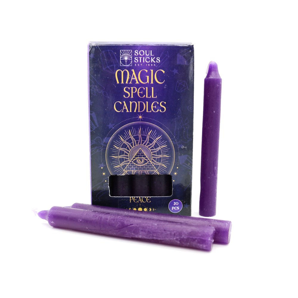 'Peace' Magic Ritual Candles (20 pack)