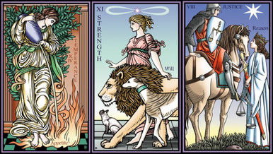 Thumbnail: Tarot of the Sevenfold Mystery: 2nd Edition, The