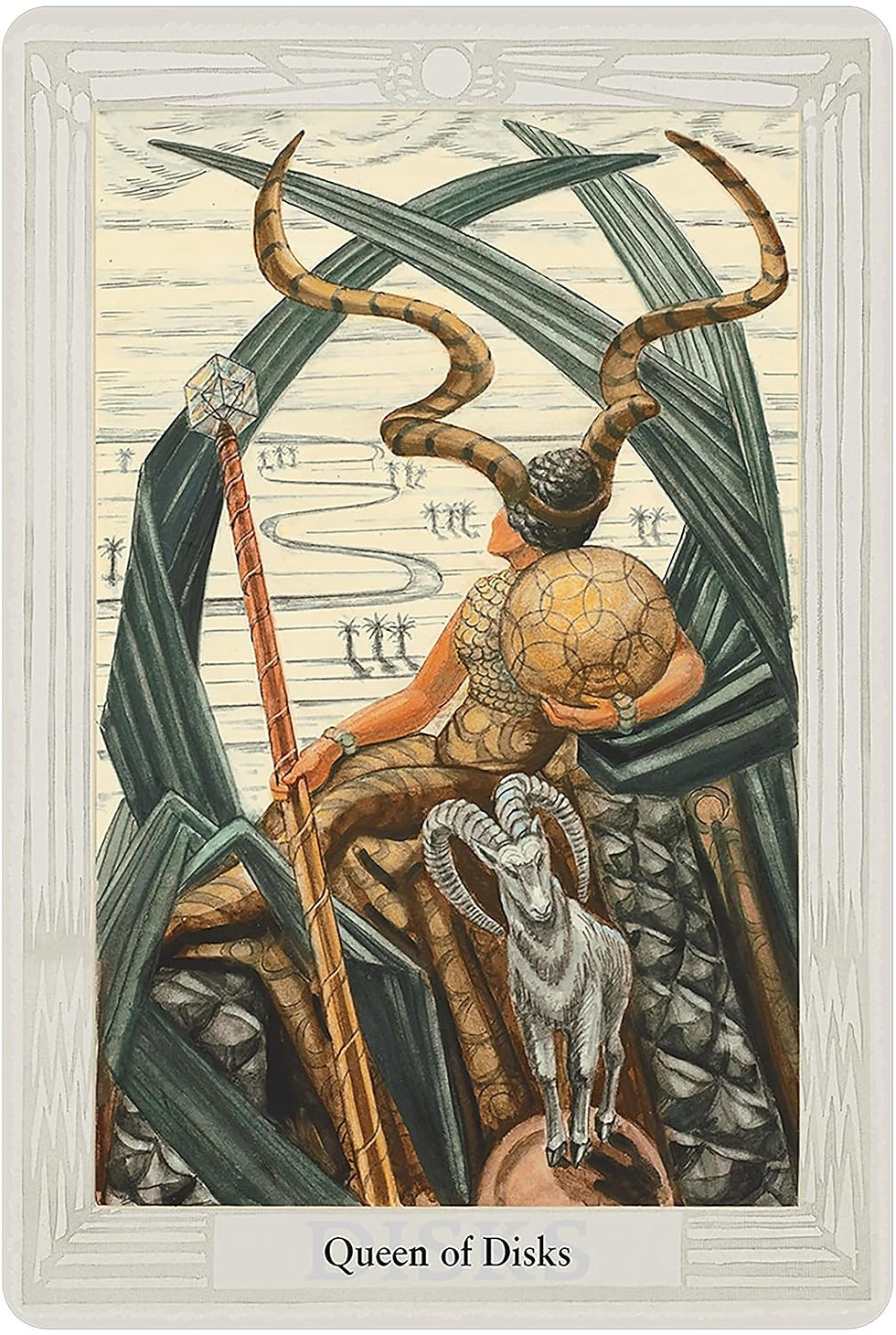 Thumbnail: Aleister Crowley Thoth Tarot - Large