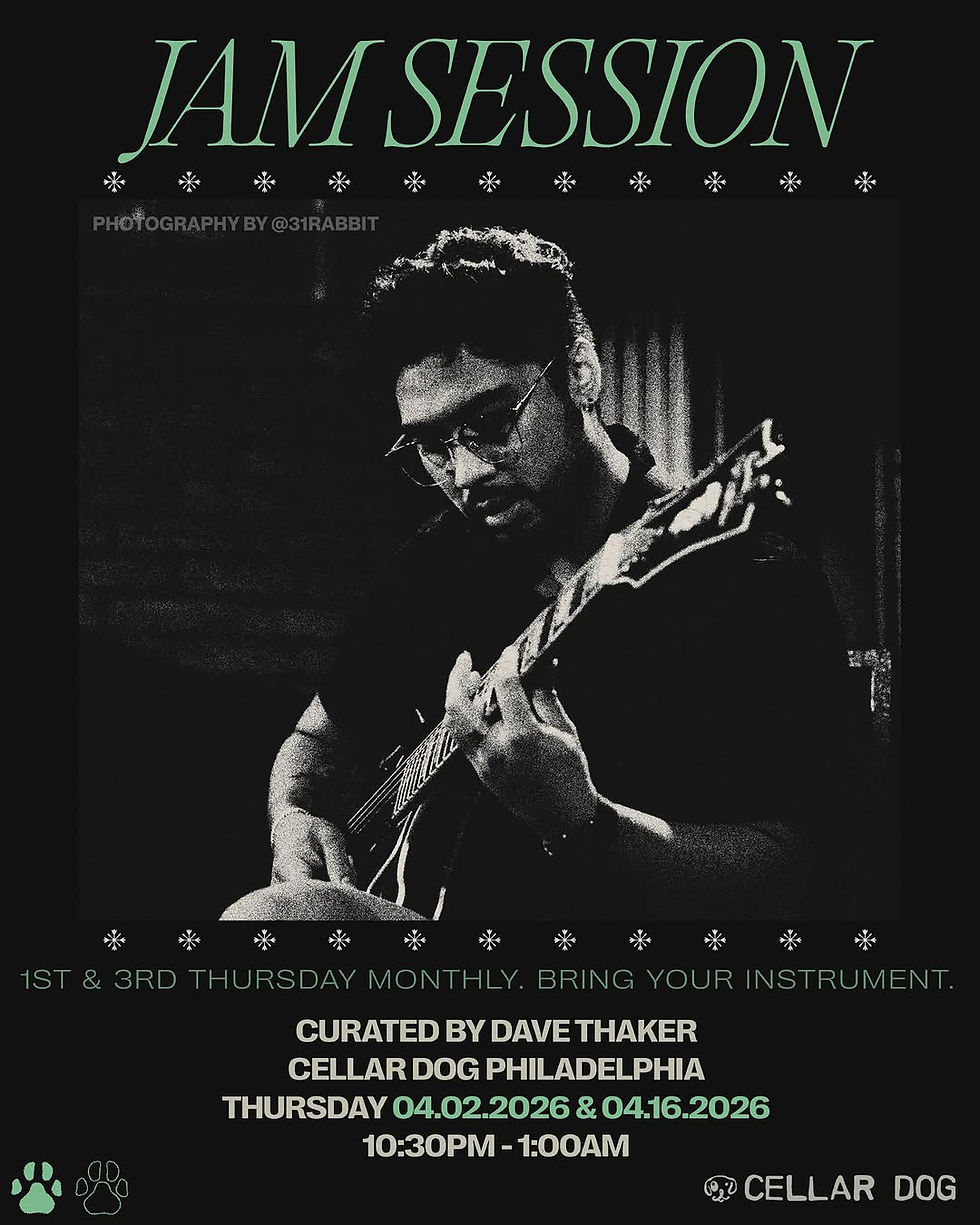 Jam Session: Curated by Dave Thaker (Cellar Dog)