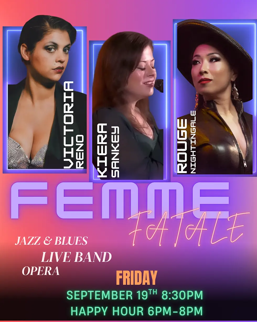 Femme Fatale Friday at the Velvet Whip