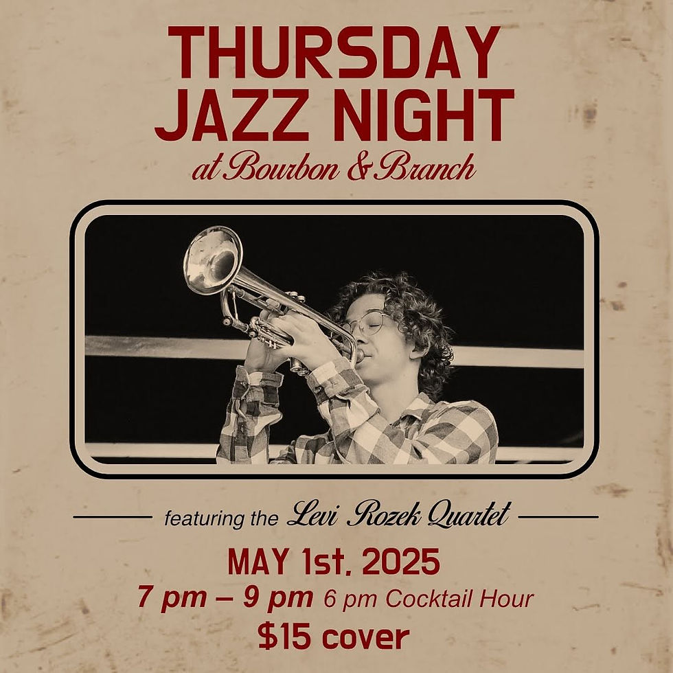 Thursday Jazz Night at Bourbon & Branch
