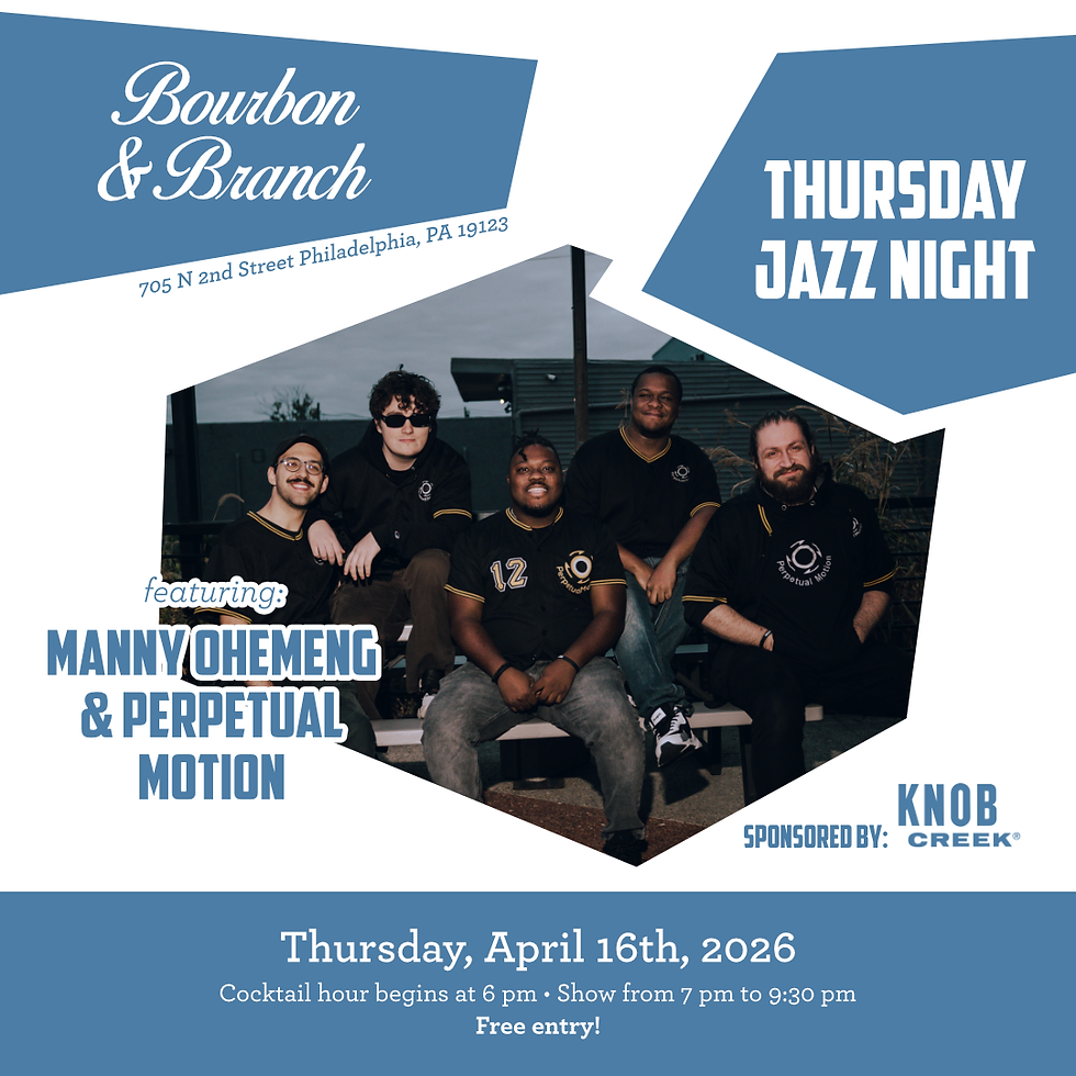 Thursday Jazz Night at Bourbon & Branch: Manny Ohmegang & Perpetual Motion
