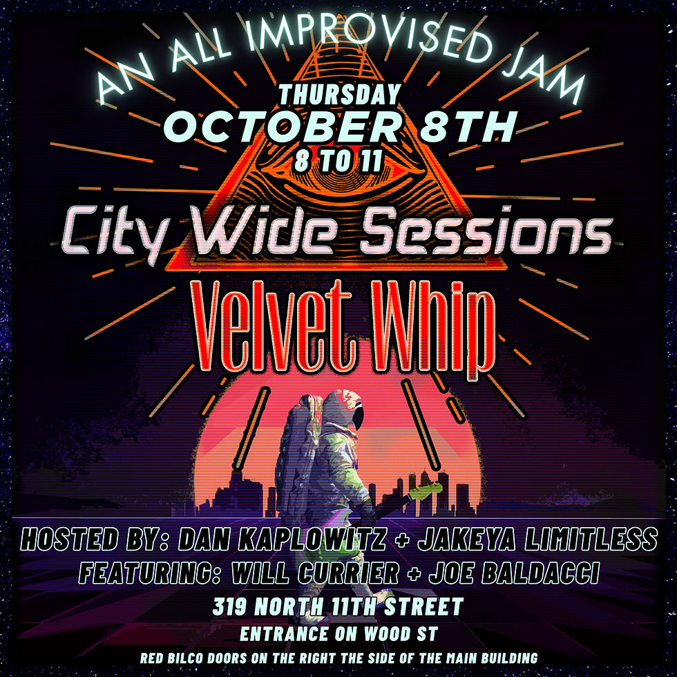 Jam Session - The City Wide Sessions (Velvet Whip Arts & Social Club)
