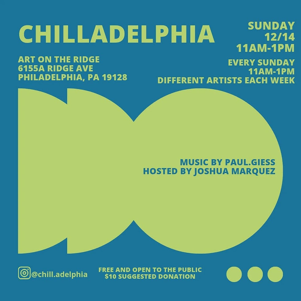 Chilladelphia featuring Paul Giess