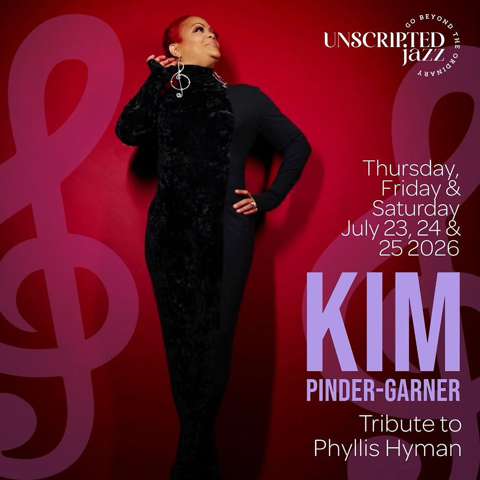 Kim Pinder-Garner at SOUTH Restaurant & Jazz Club (Unscripted Jazz Series)