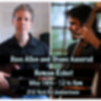 Jazz Brunch: Dave Allen & Shane Aaserud  (Human Robot, Jenkintown)