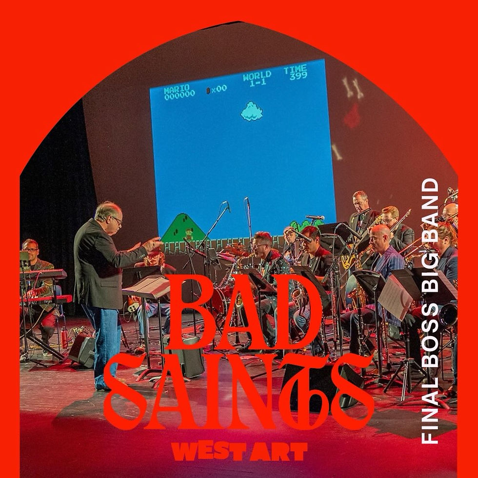 Final Boss Big Band at the Bad Saints Jazz Festival