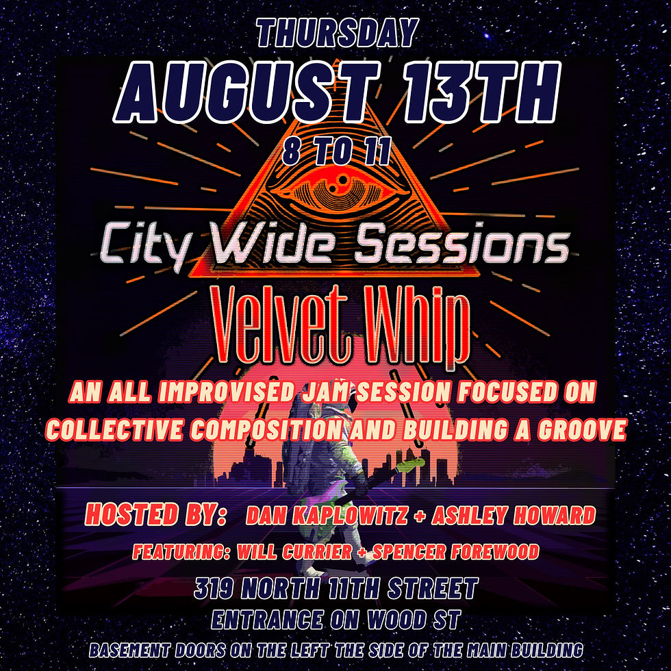 Jam Session - The City Wide Sessions (Velvet Whip Arts & Social Club)