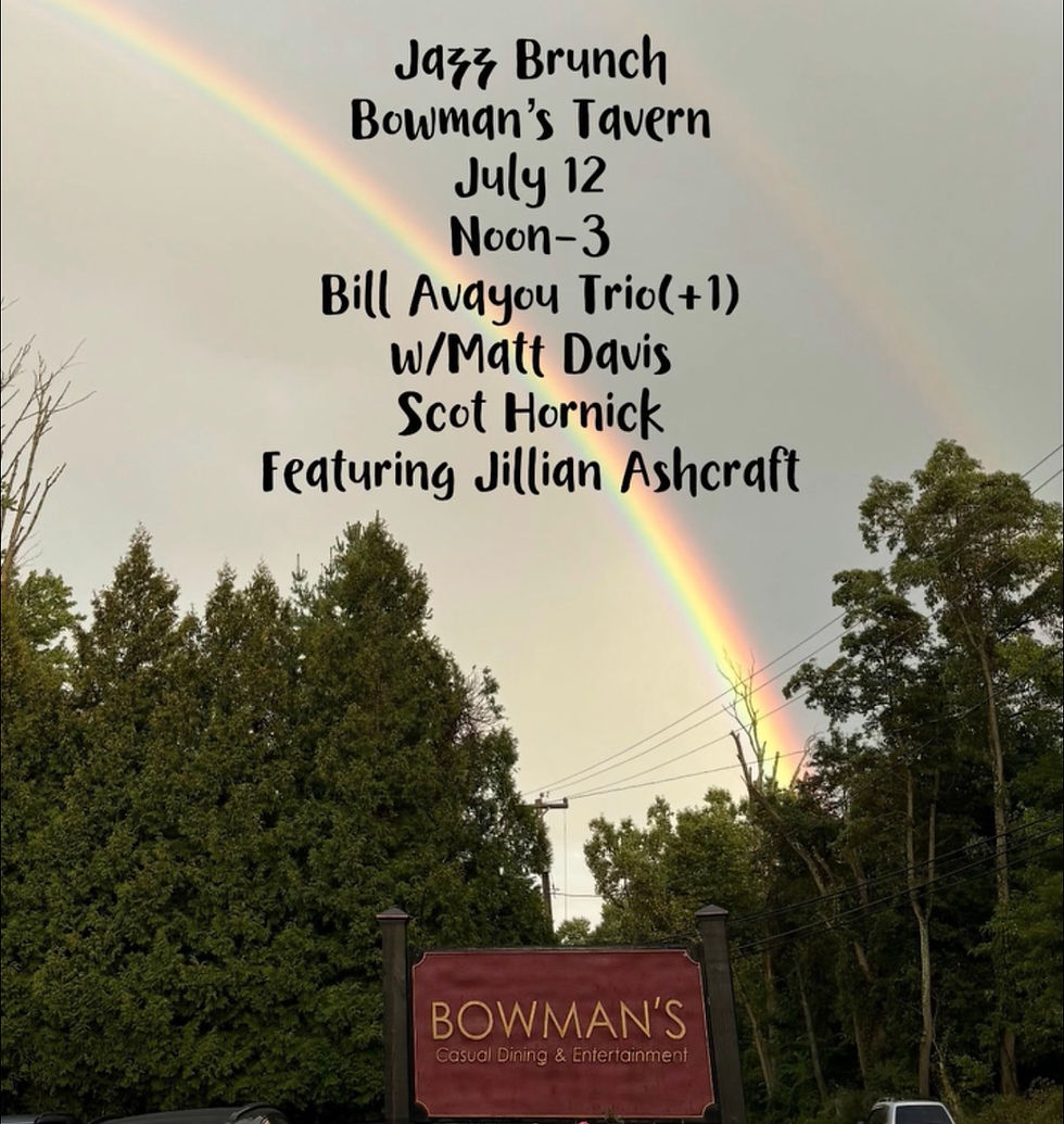 Jazz Brunch - Bill Avayou Trio featuring Jillian Ashcraft