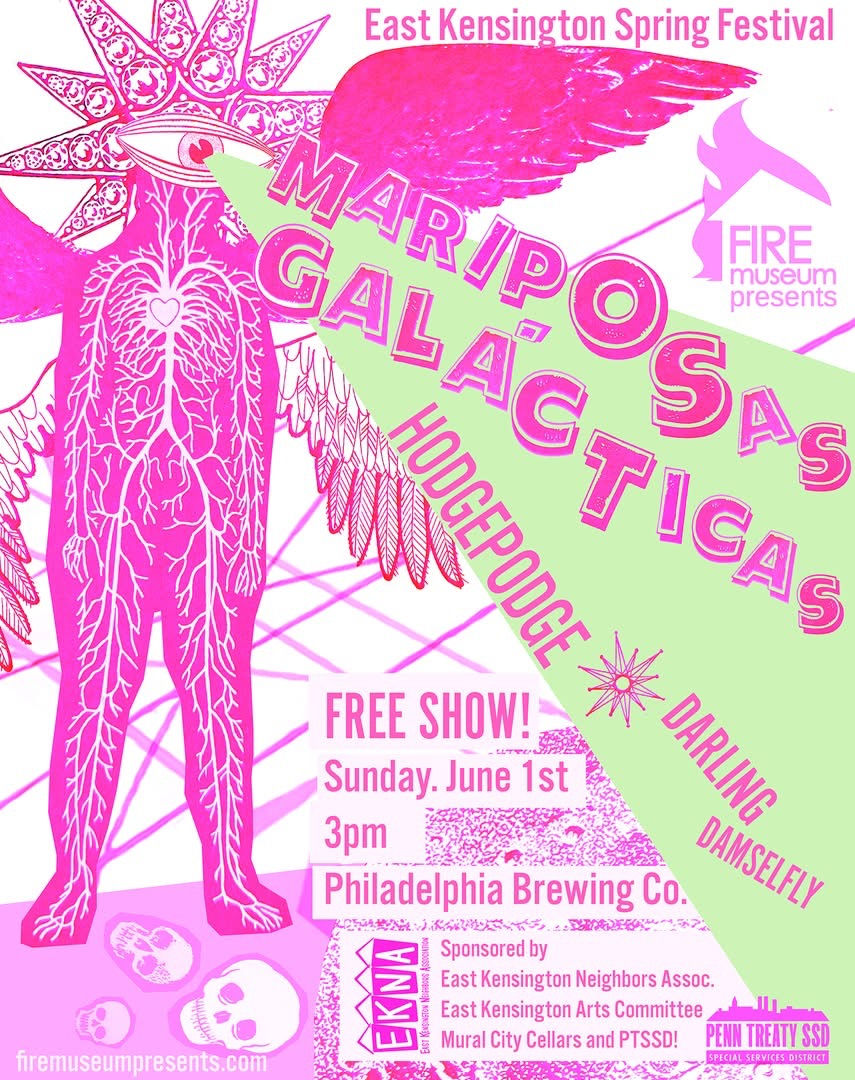 East Kensington Spring Festival with Mariposas Galácticas, Hodgepodge & Darling Damselfly