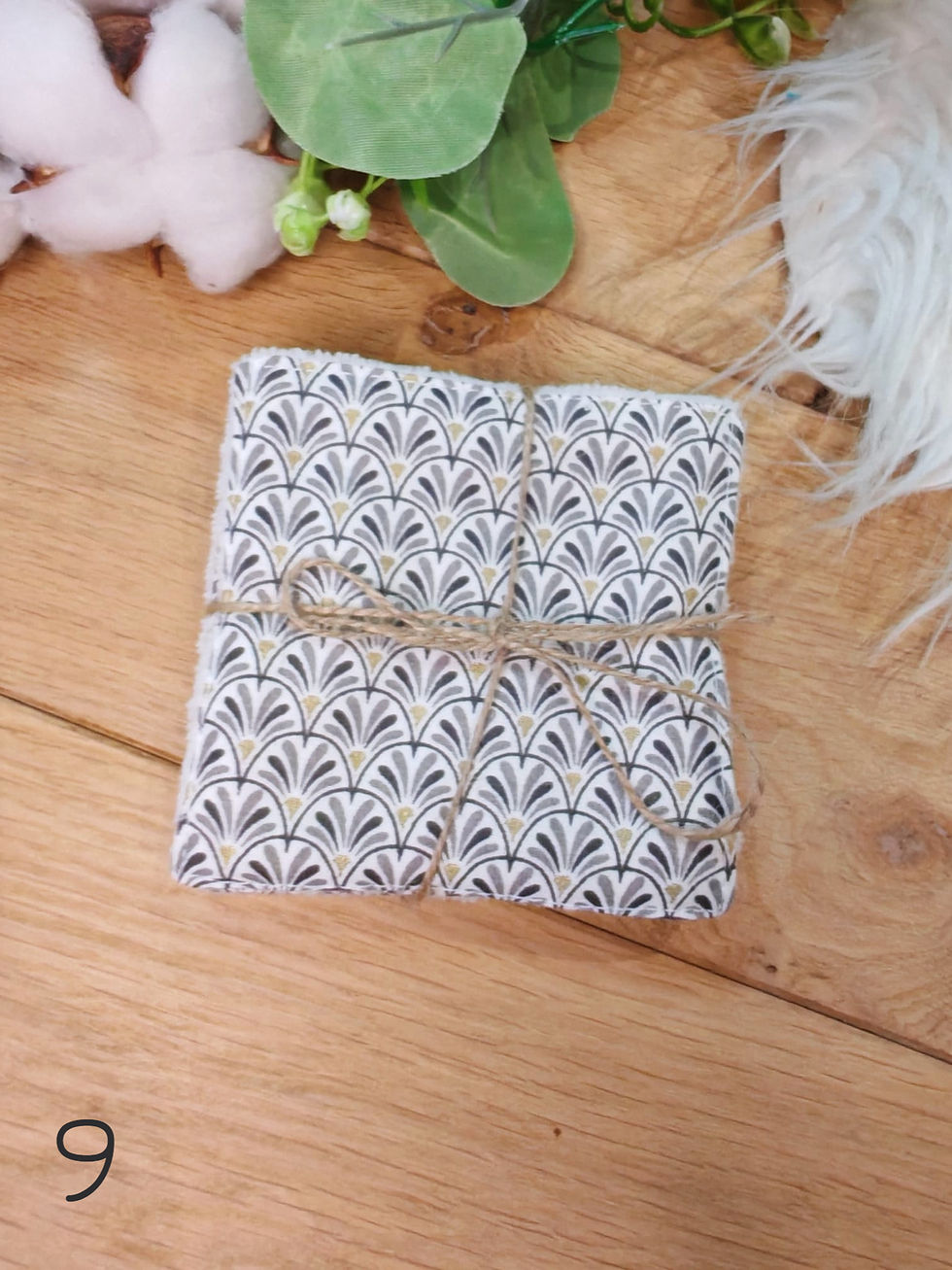 Miniature : Lot de 5 Lingettes réutilisables