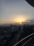 A beautiful sunset in Addis. 