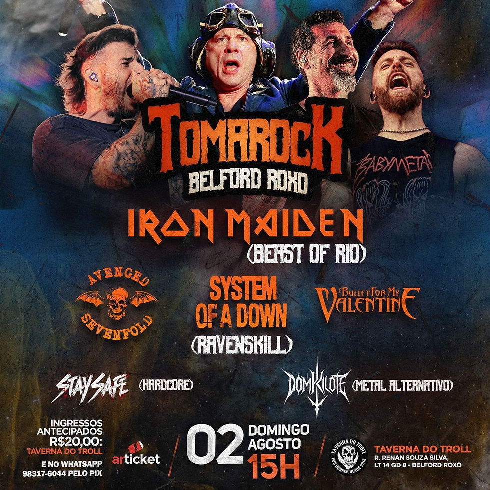 TOMAROCK EM BELFORD ROXO