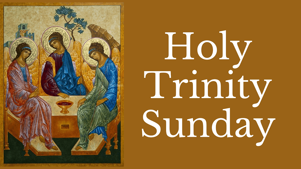 Sunday Holy Eucharist - Trinity Sunday