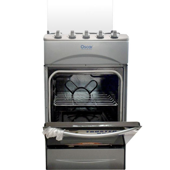 תמונה ממוזערת: Product: Oscar Automatic Gas Stove  Burners: 4  Dimensions: 50 × 60 cm  Warranty