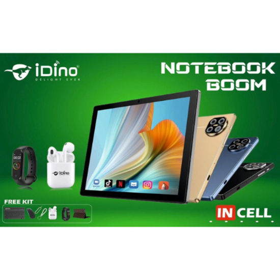 Miniatura: Tablette Idino Notebook Boom – 512GB ROM – 8GB RAM – Dual Sim - 3 Mois de Garant