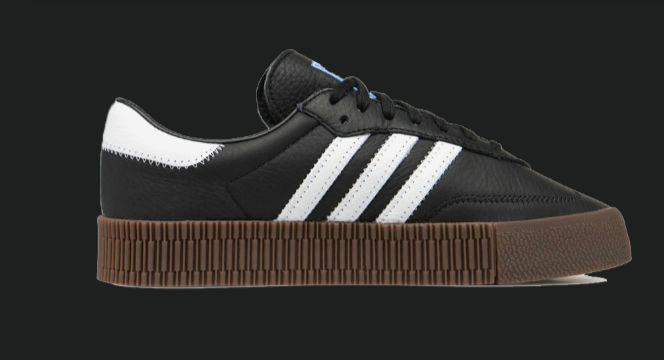Thumbnail: Adidas Sambarose W Core Black And Gum