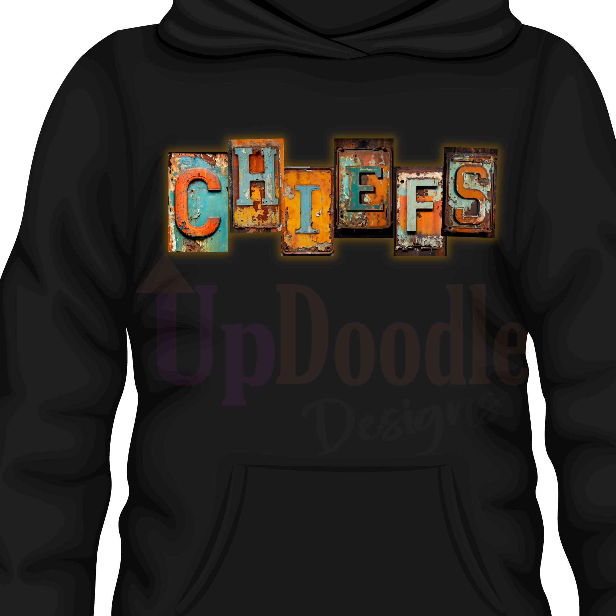 H2678 CHIEFS LICENSE PLATE