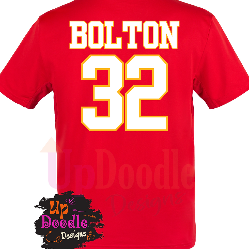 Thumbnail: CHIEFS PLAYERS JERSEY NUMBER