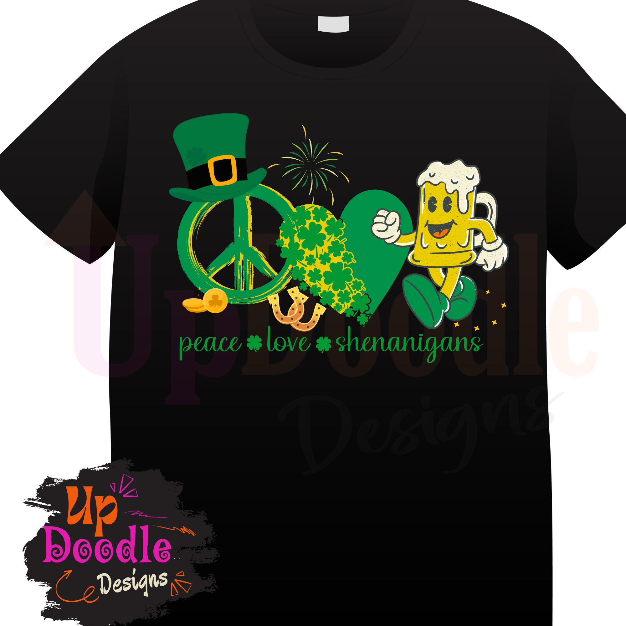 PNG DOWNLOAD - PEACE LOVE SHENANIGANS