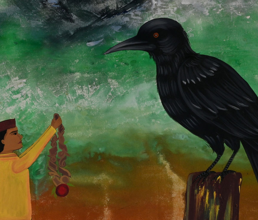 घुघुती! भै भुखू, मैं सूती।