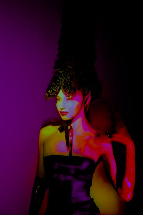 experimental fine art editorial by Tokyo-based visual artist and photographer Fran Baur