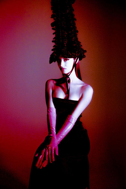 experimental fine art editorial by Tokyo-based visual artist and photographer Fran Baur