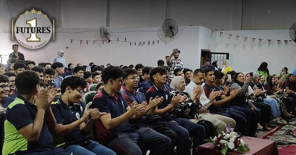 Mo Ismail, Ahmed El Tohamy, and Fady Eman speaking to thousands of students during the Week 3 Kemet: Year One school tour in Egypt ahead of the film's June 26 release.