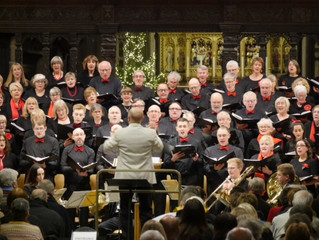Yorkshire Philharmonic Choir cuts a real dash, with a bit of brass and lots of class!