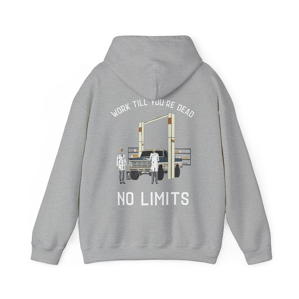 Thumbnail: Work Till You're Dead Hooded Sweatshirt