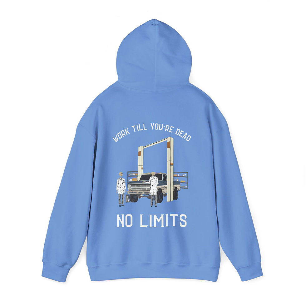Thumbnail: Work Till You're Dead Hooded Sweatshirt