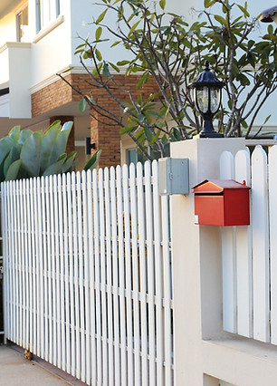 Residential Fence View