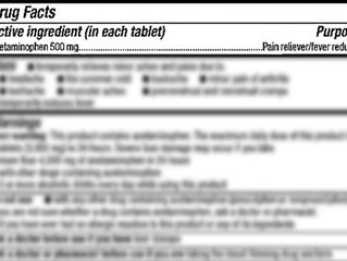 How to Read Medicine Labels