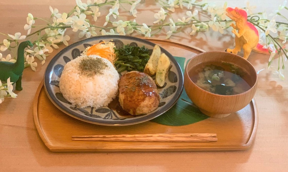 Arranged Food and Objects