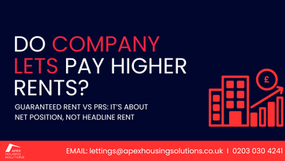 GUARANTEED RENT VS COMPANY LET
