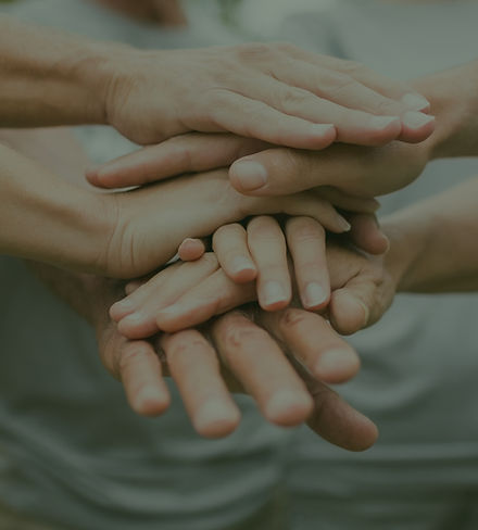 Hands Stacked Together