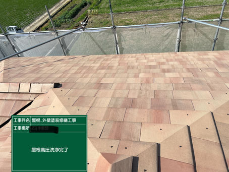 屋根を明るい色に^_^