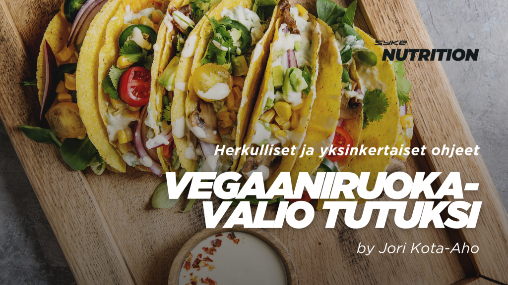 Vegereseptejä ja vegaaniruokavalio