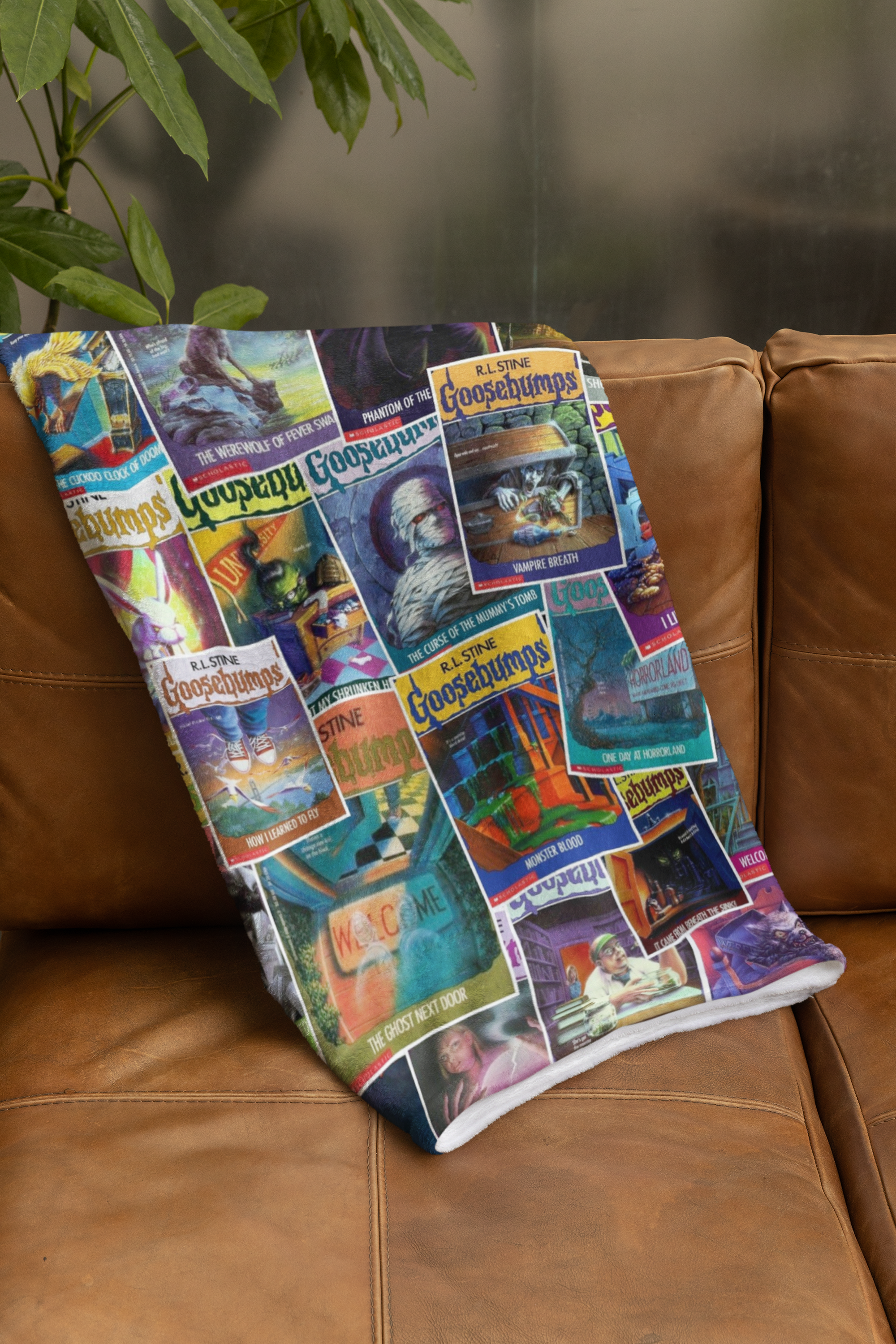 Goosebumps Flashback Blanket