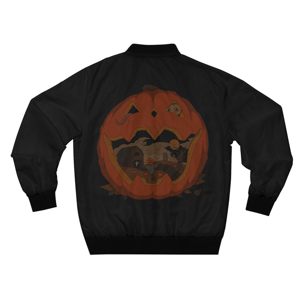 Thumbnail: Haunted Harvest Bomber Jacket