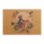 Halloween Witch welcome doormat